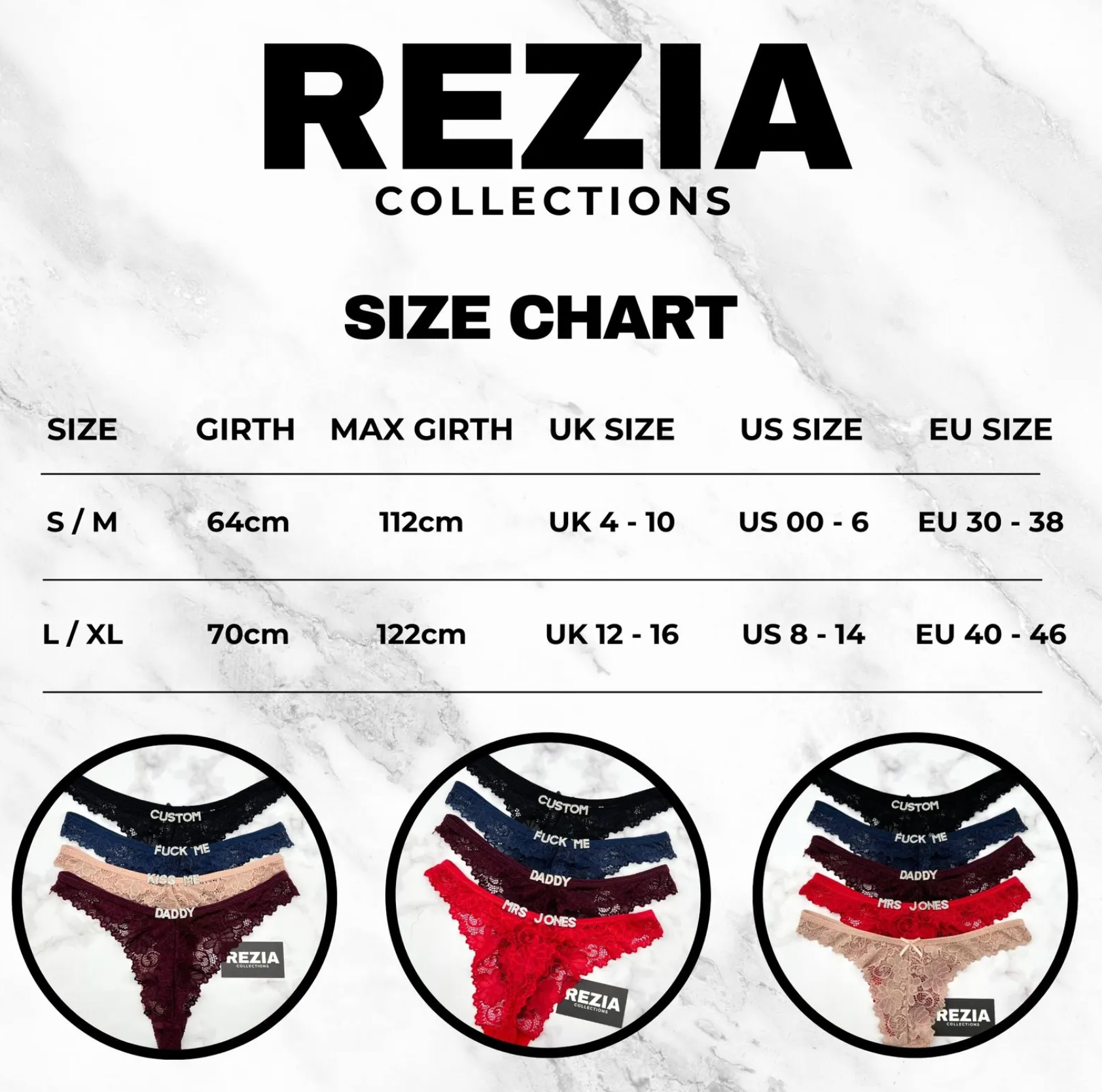 Kişiye Özel Harfli Dantel Brazilian Külot